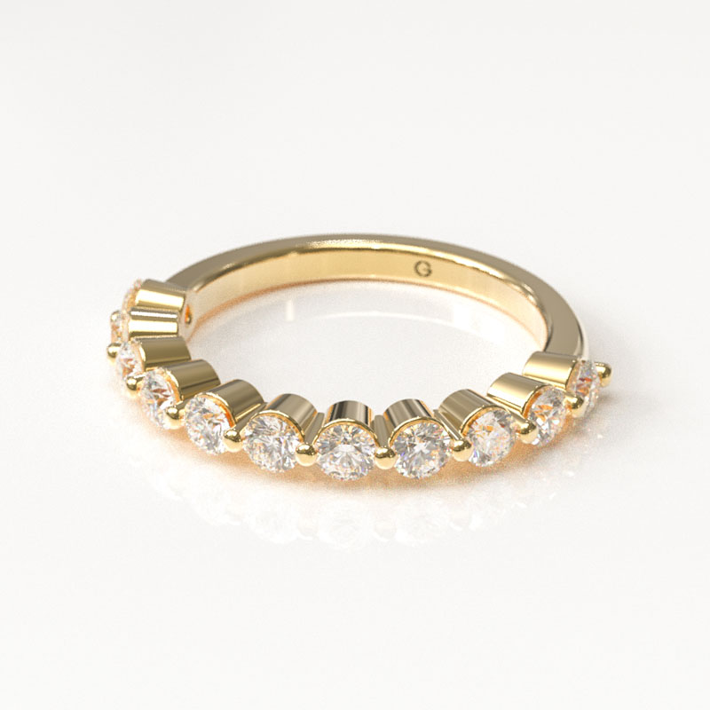 Petite Half Eternity Band - Image 2